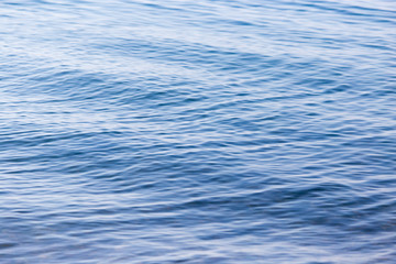 expanse of water in the lake as a backdrop