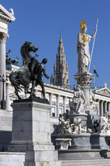 Obraz premium Parliament Buildings - Vienna - Austria