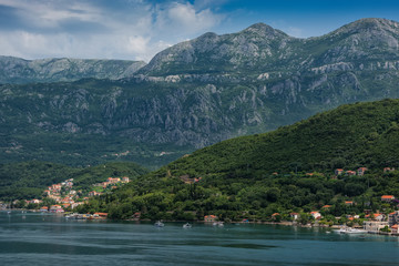 Fototapeta premium The Bay of Kotor, Montenegro