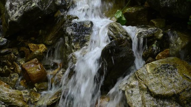 wild stream at Zillertal valley Schwarzachtal (Austria, Tirol)