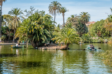 Fototapeta na wymiar Barcelona - Parc de la Ciutadella