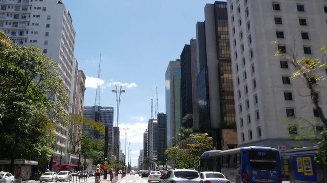 Paulista Avenue, Sao Paulo, Brazil