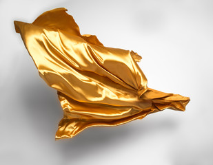 golden flying fabric