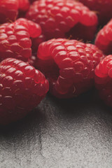 Red raspberry background