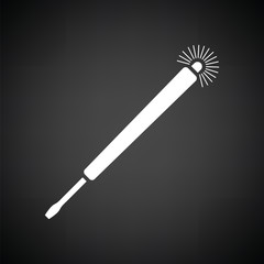 Electricity test screwdriver icon