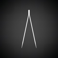Electric tweezers icon