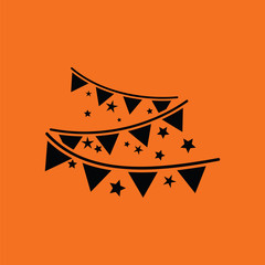 Party garland icon