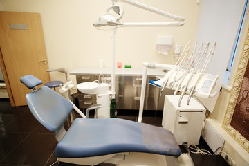 Interior of a stomatologic office