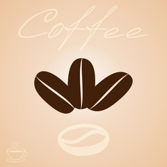 The logo of the coffee beans