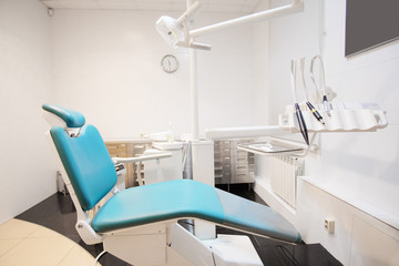 Fototapeta na wymiar Interior of a stomatologic office