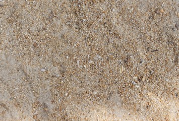 Sand Textured background, Sand with small stones beautiful