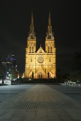 Fototapeta na wymiar Cathedral in Sydney