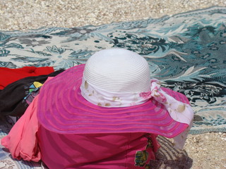 a sun hat