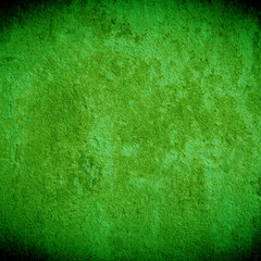 grunge textures and background. green vintage wall.