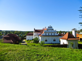 Fototapeta na wymiar Reconstruction of the residence of Bohdan Khmelnitsky
