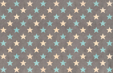 Watercolor stars pattern.