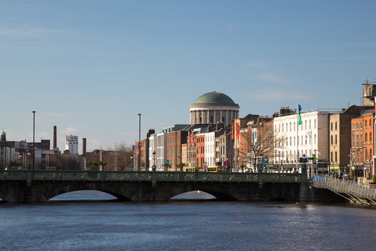 The Four Courts in Dublin City, Ireland
