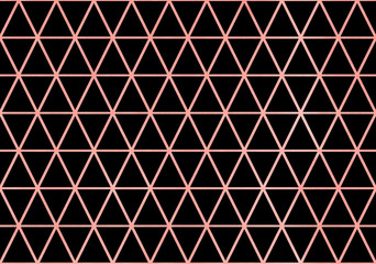 Watercolor triangle pattern.