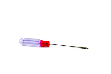 screwdriver isolated on white background.