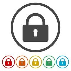 Lock Icon. lock Icon Vector.
