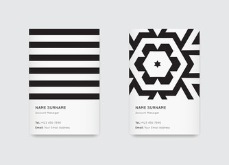 Vector Minimal Propaedeutics Black and White Graphic Trendy Vert