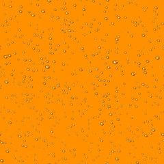 Water transparent drops beer seamless pattern.
