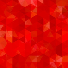 Obraz premium Abstract geometric style red background. Vector illustration