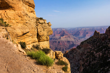 Grand canyon rock formations