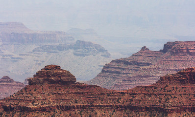Red rock formations
