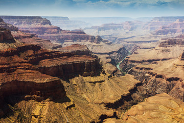 The Grand Canyon National Park and the Colorado river