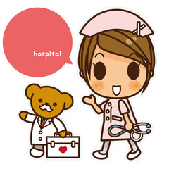 オンナノコ 看護師(ピンク) 案内