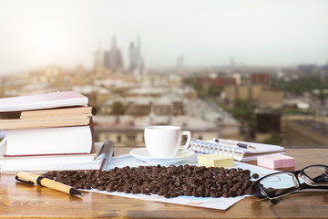 Windowsill with items
