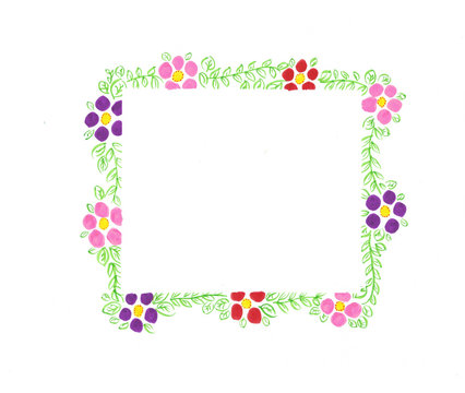 Blumen Rahmen