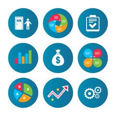 Fototapeta premium Human resources and Business. Checklist document.