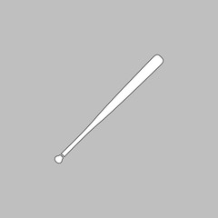 Baseball bat computer symbol