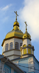 Golden domes of the Russian Orthodox Church