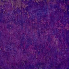 violet cement purple background. Vintage stucco texture.