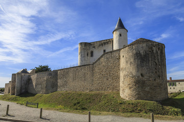 Fototapeta na wymiar château de Noirmoutier