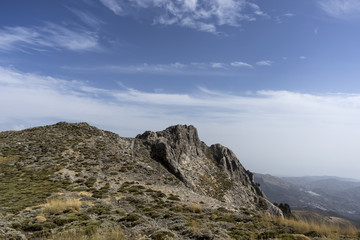 Fototapeta na wymiar Parque Natural Sierras de Tejeda, Almijara y Alhama, Andalucía