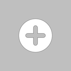 Fototapeta premium Plus Icon Vector