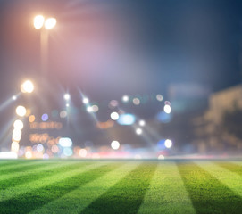 lights at night and stadium 3d render,