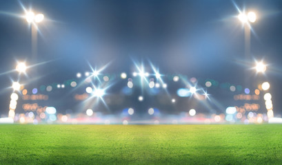 stadium in lights