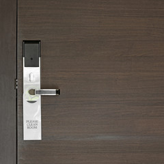 electronic card lock