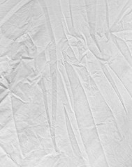 wrinkled white cloth as background