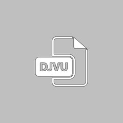 DJVU computer symbol