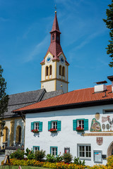 Fototapeta na wymiar Saint Agidius in Igls, near Innsbruck, Austria.