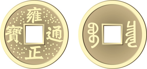 Chinese Feng Shui Coins for Wealth and Success