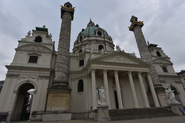 St. Charles's Church, Karlskirche, Vienna, Austria