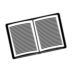 Book icon. Education literature and read theme. Isolated design. Vector illustration