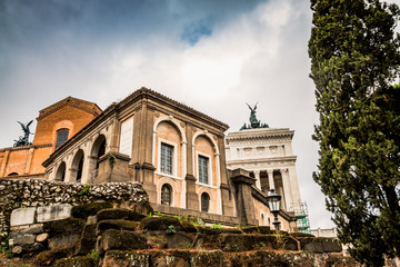 La Basilique Sainte-Marie-d'Aracoeli à Rome